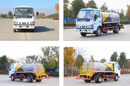国六庆铃五十铃5方洒水车 国六庆铃五十铃5方洒水车